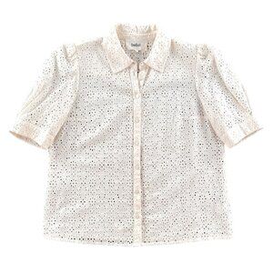 ba&sh Sparro Cotton Eyelet Shirt Small